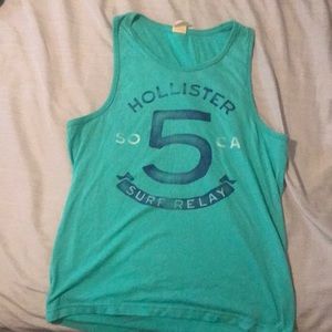 Hollister surfer tank top